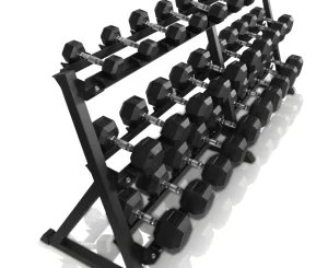 Odin 545kg Hex Set PAKKETILBUD (15 sæt håndvægte + rack)