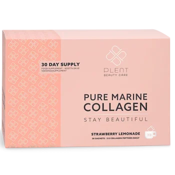 Plent Pure Marine Collagen Strawberry Lemonade Box (30 breve)