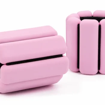 Vandtætte ankel- og håndledsvægte i silikone - pink 2×2 kg – Wohlstand